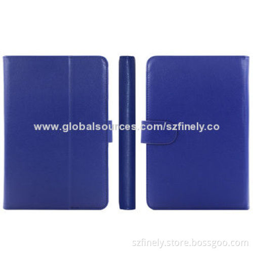 7-inch Universal Leather Cases with Stand Function, Various Colors Available